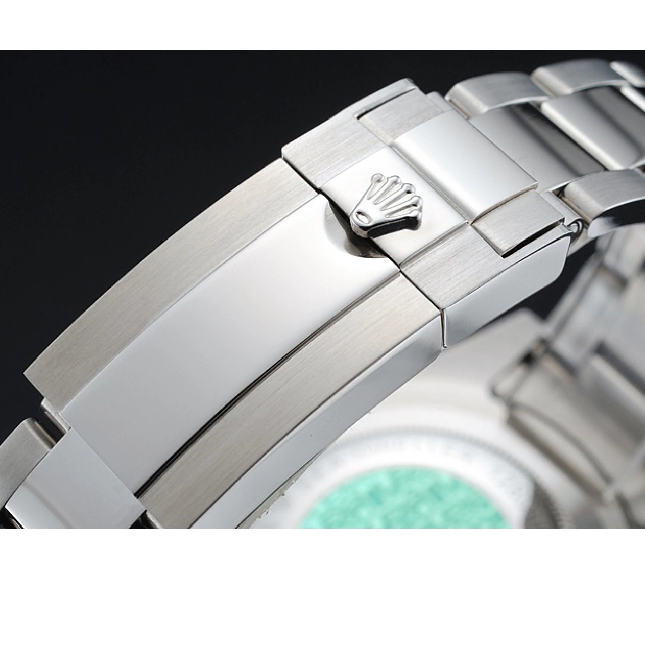 Best AAA Replica Sites Steel Sky Stainless Rolex Dweller Watch Black Dial Bracelet 0723